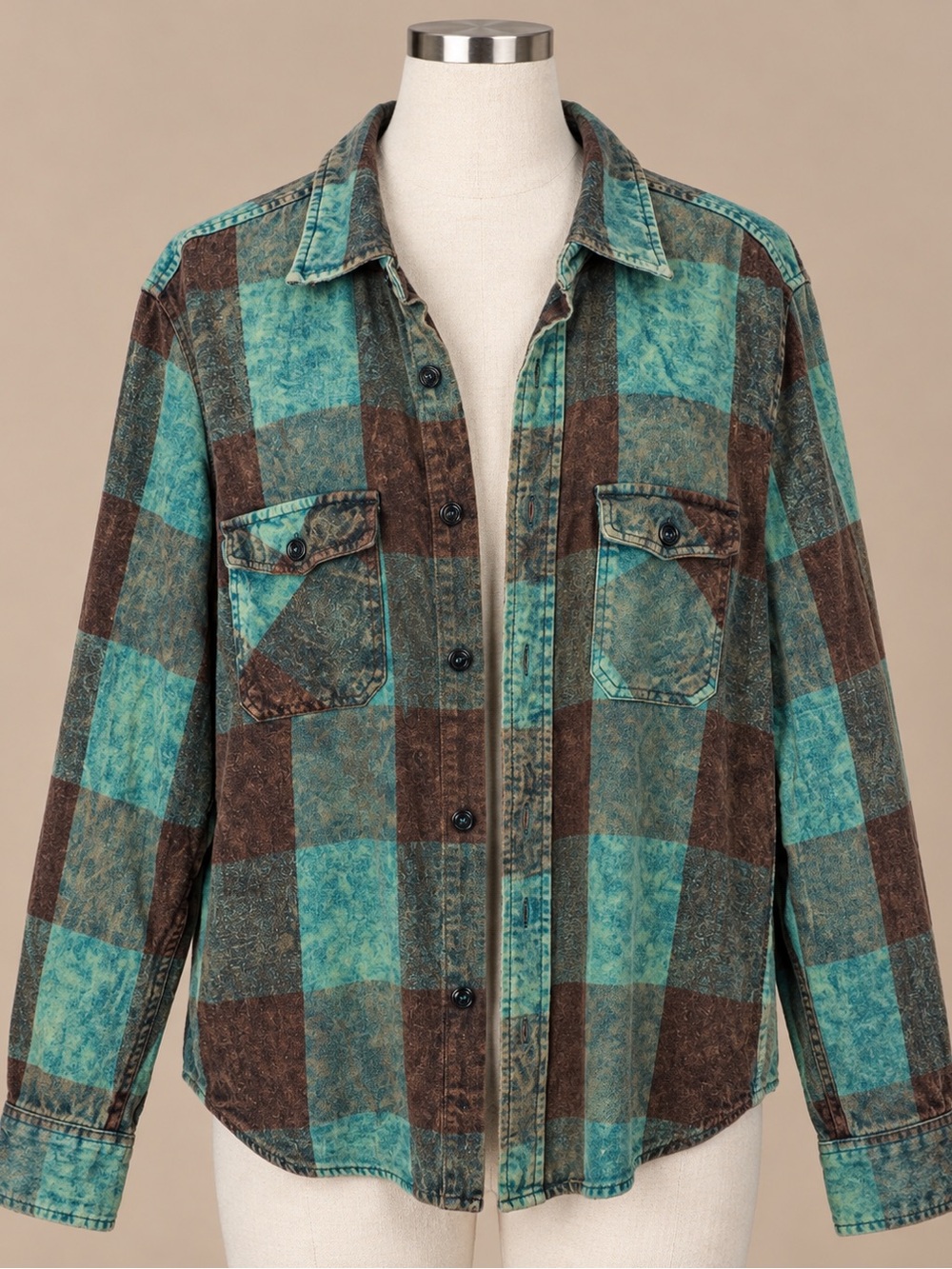 Urban Outfitters The Original Arizona Jean Company Plaid Flannel Oversized